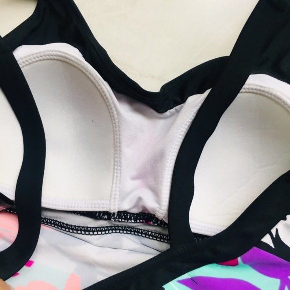 ZEROXPOSUR Mulberry Tankini Swimsuit Top NEW NWT - Picture 6 of 8